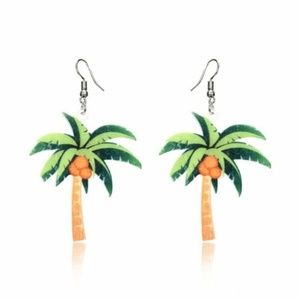 Palm Tree Earrings